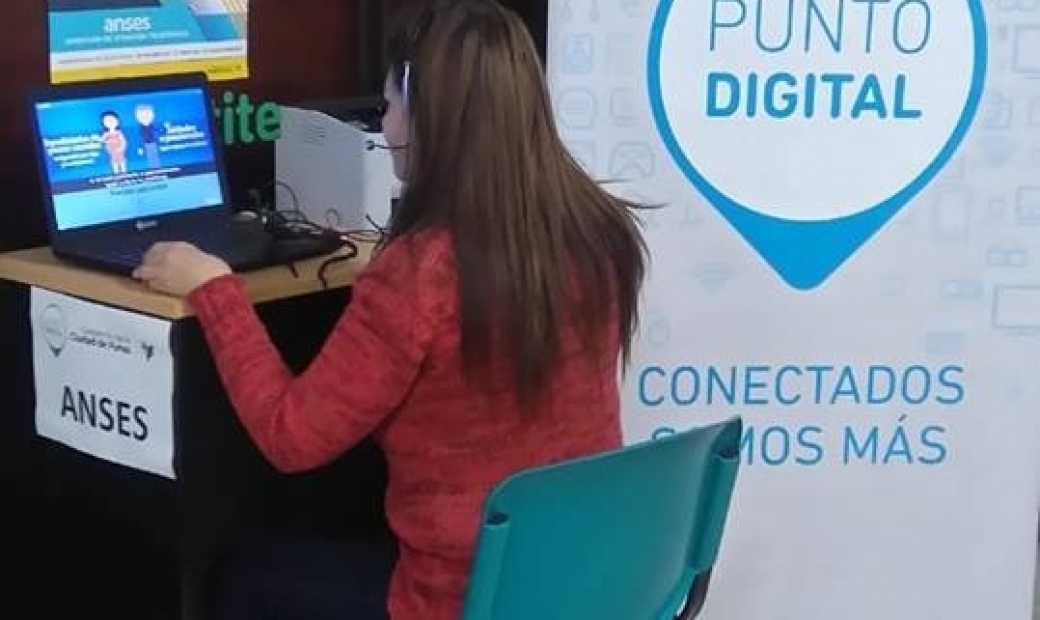 Ahora se pueden hacer autoconsultas de ANSES en la sede local de Punto Digital