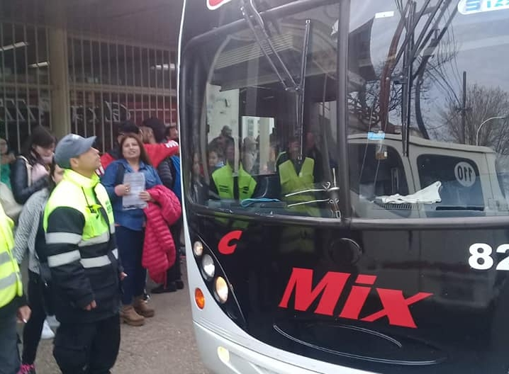 Demoraron dos micros a Bariloche por irregularidades