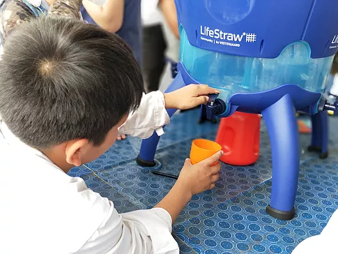 Novedoso proyecto para potabilizar agua en una escuela de Marabó