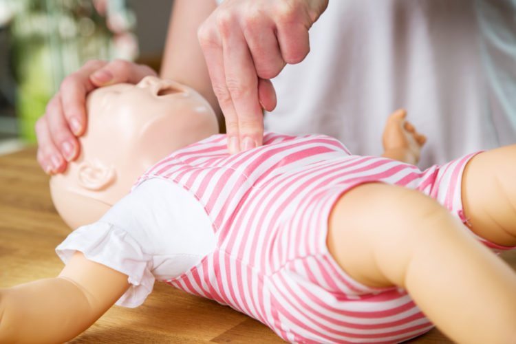 Taller de RCP para bebés y niños