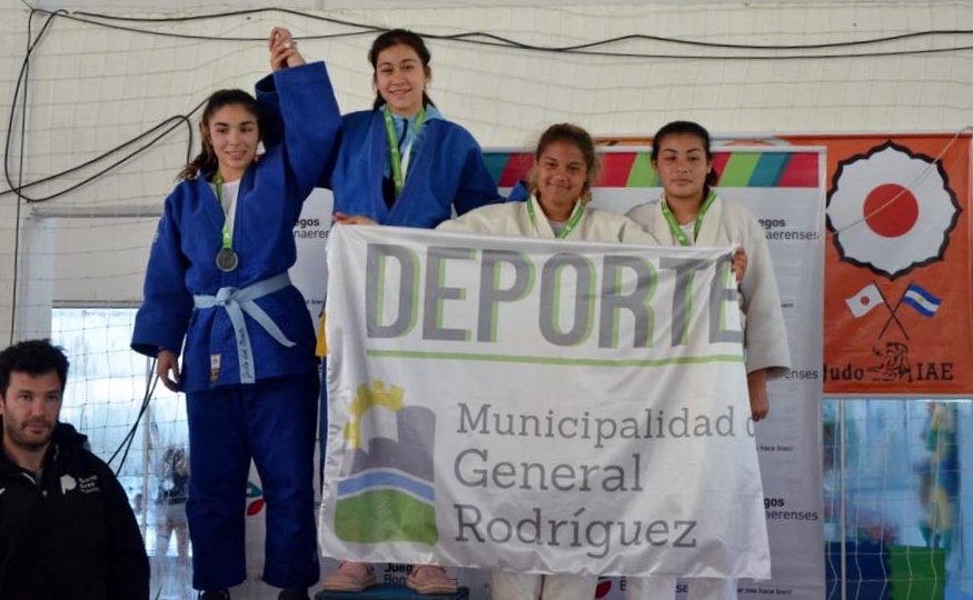 Tres medallas de oro en un día histórico para General Rodríguez