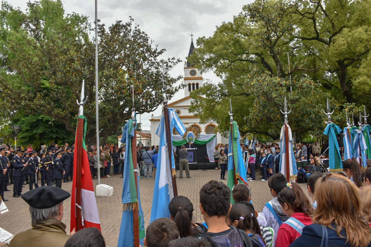 Acto en homenaje al 140º aniversario del Partido de General Rodríguez