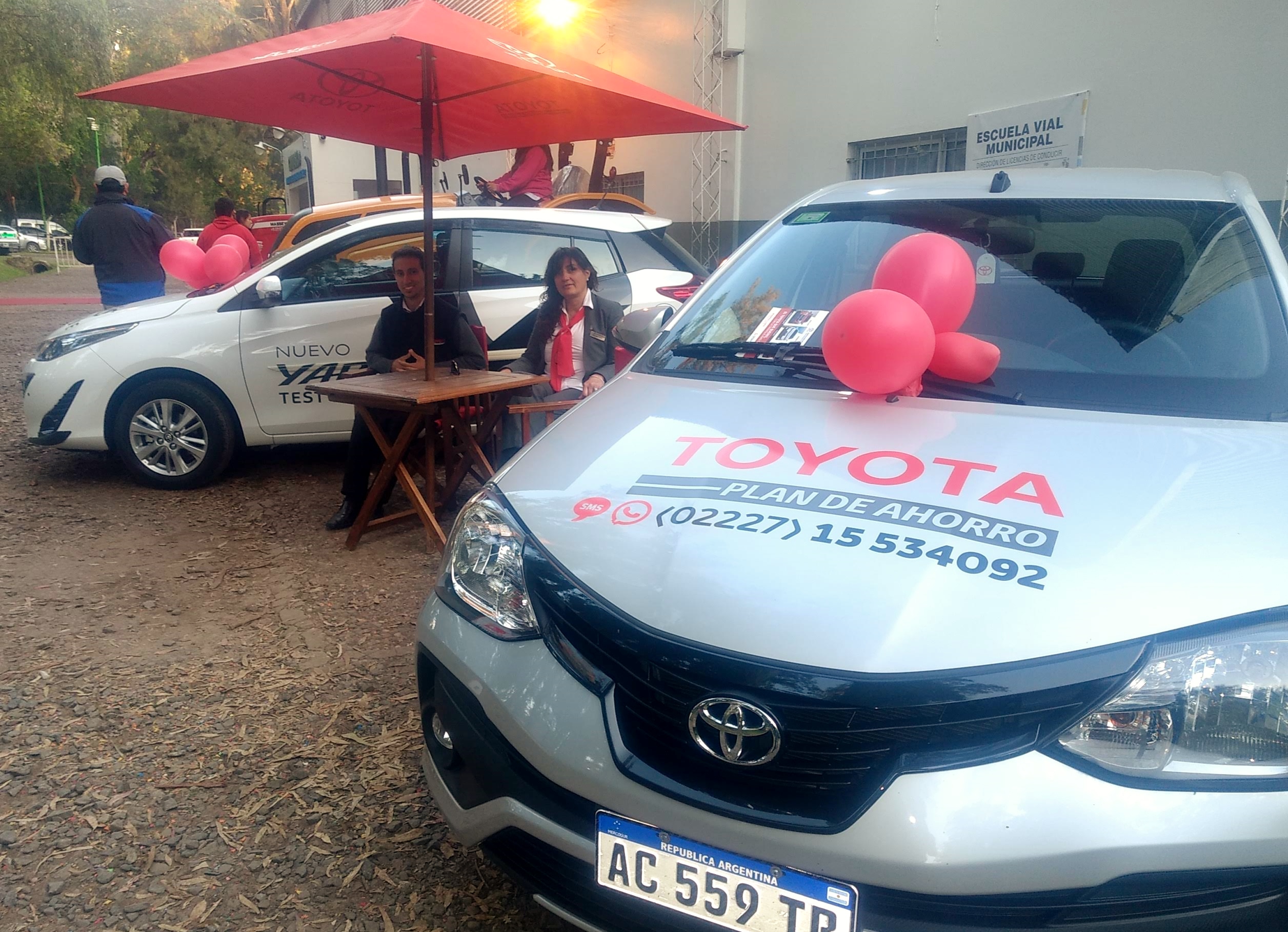 El Toyota Yaris, ya se exhibe en la ExpoDel