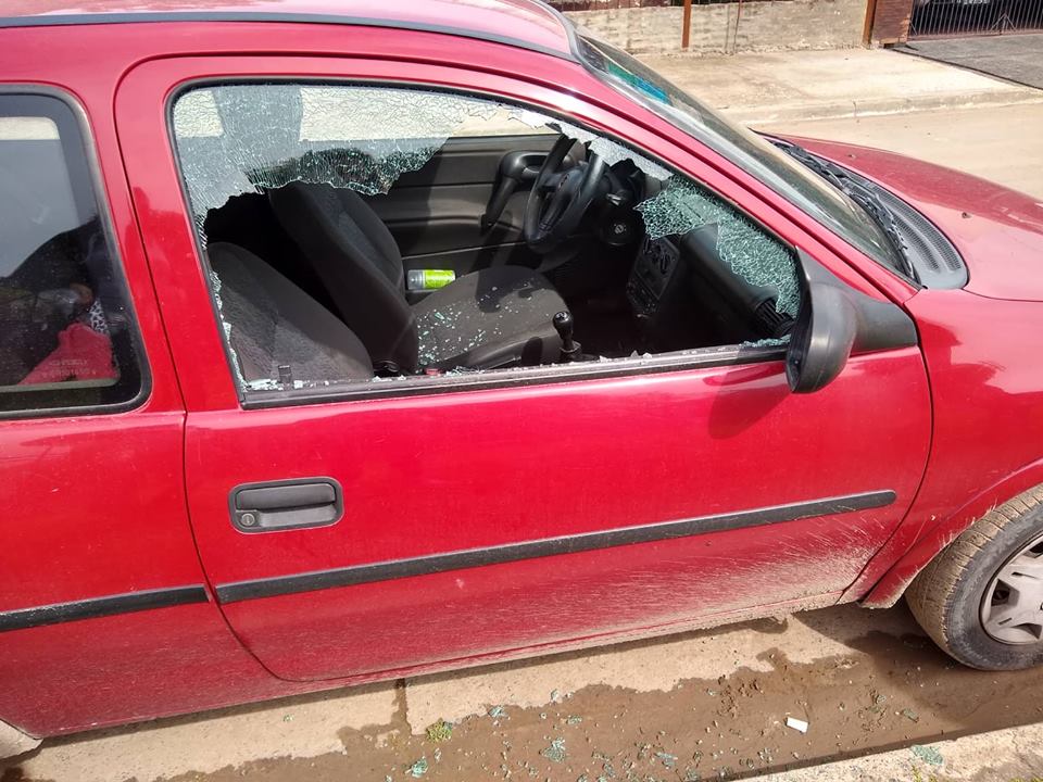 Rompieron el auto de la hija de un funcionario municipal