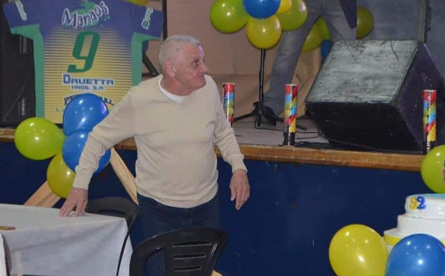El club Alem, de luto por el fallecimiento del utilero Carlos Pérgola