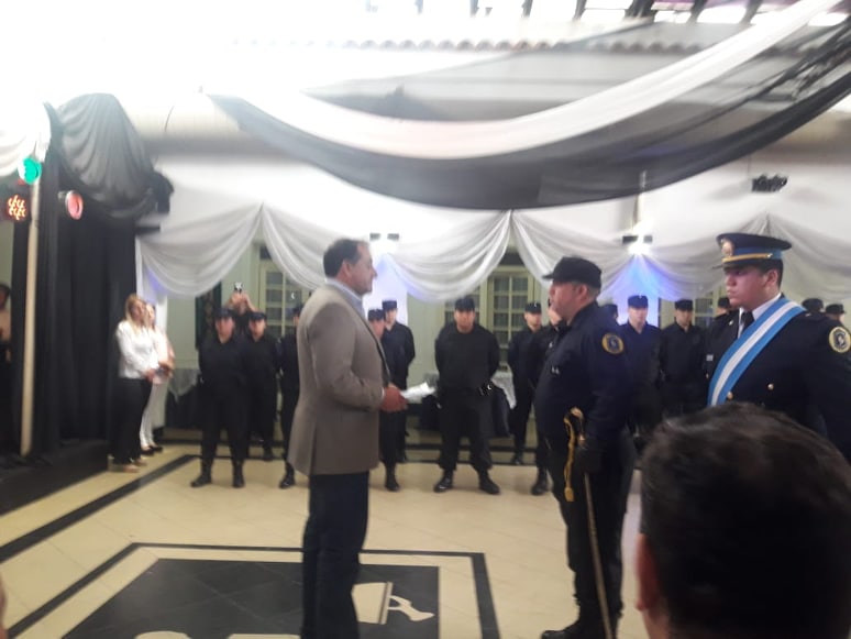 El Municipio asistió a la fiesta del aniversario de la Policía Federal Argentina