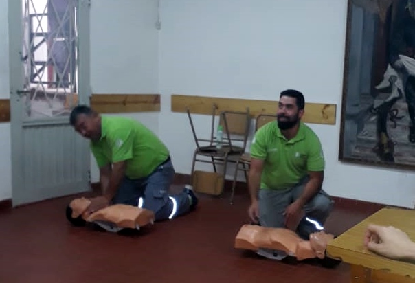 Efectivos del SAME local tuvieron una capacitación en RCP