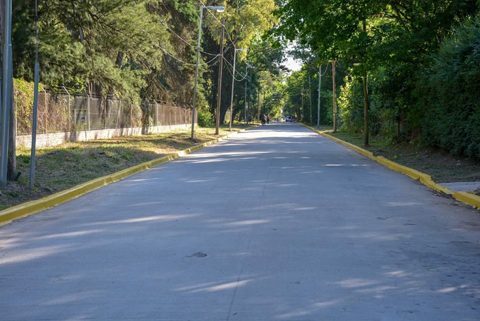 Se inauguraron 15 cuadras de asfalto