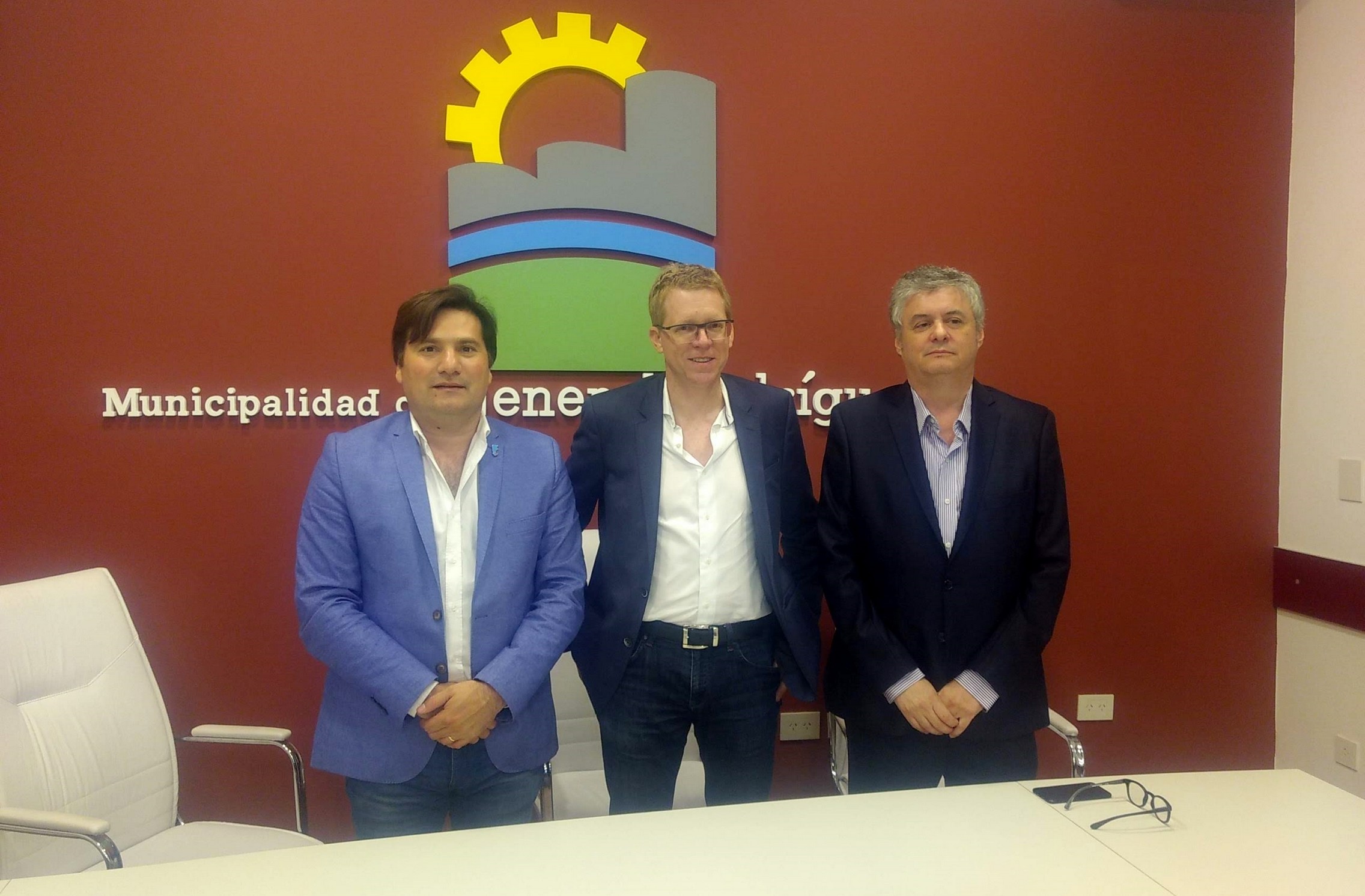 El presidente del Banco Provincia visitó desarrollos productivos con una opción para descuento de cheques
