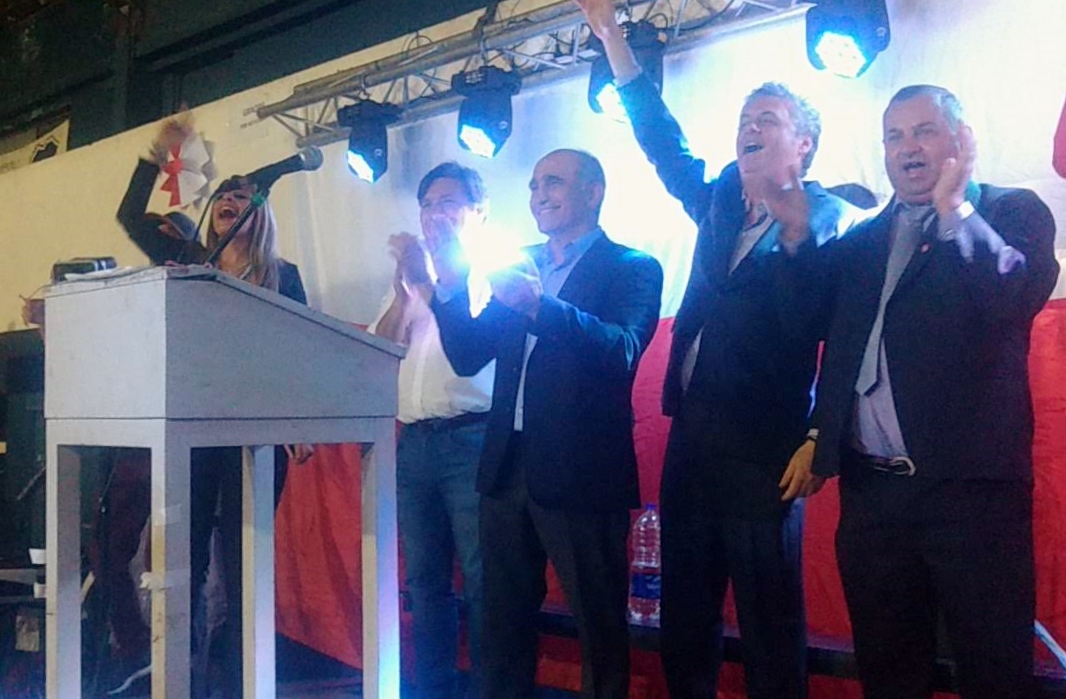 UCR: Nino pasó el mando a Gustavo Cuello con presencia de Kubar y Salvador