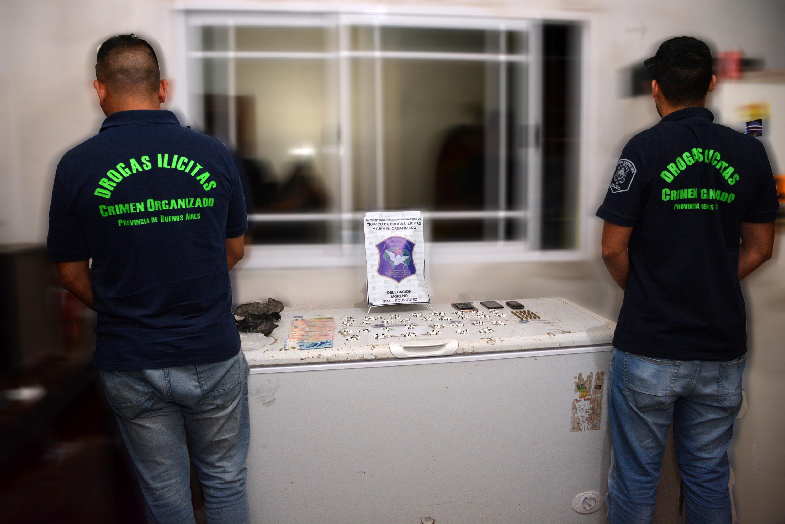 Golpe al narcotráfico en el barrio Los Aromos