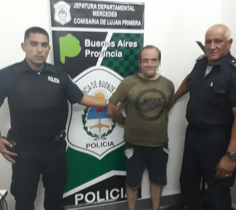 Detuvieron en Luján a un rodriguense con pedido de captura vigente por tenencia de drogas