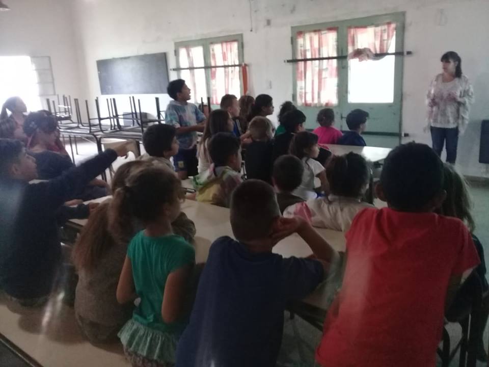 Se brindó una charla informativa sobre el Hantavirus en la Escuela Nº 501