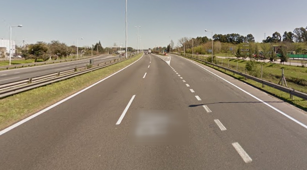 Pudo ser tragedia: robo y disparos en plena Autopista