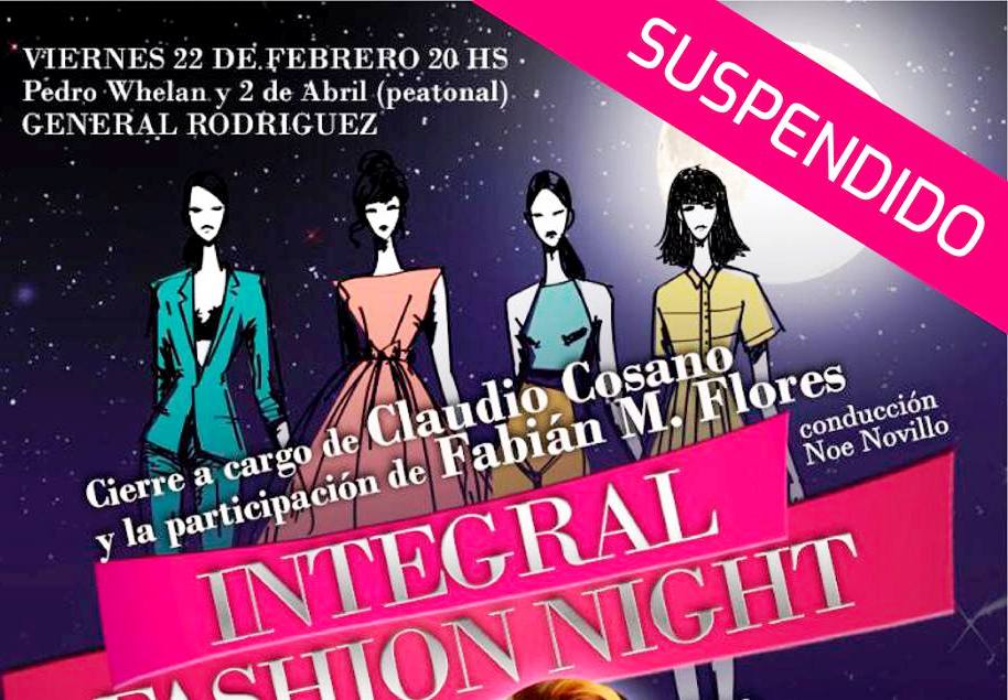 Segunda reprogramación del desfile de moda en Whelan
