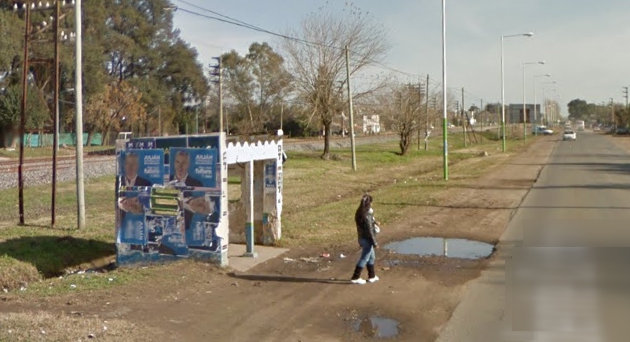 Detuvieron a dos jóvenes armados en una parada de colectivos de Ruta 7