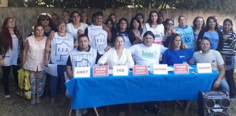 Gremios docentes ratificaron su unidad por mejores condiciones laborales y educativas en Rodríguez