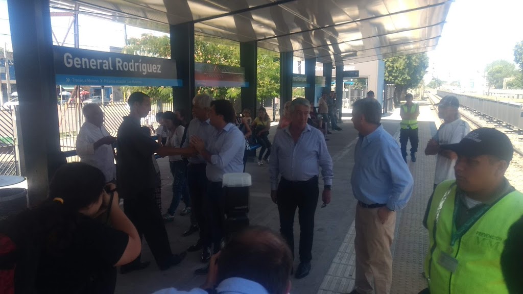 Se inauguraron oficialmente las reformas en la estación de General Rodríguez