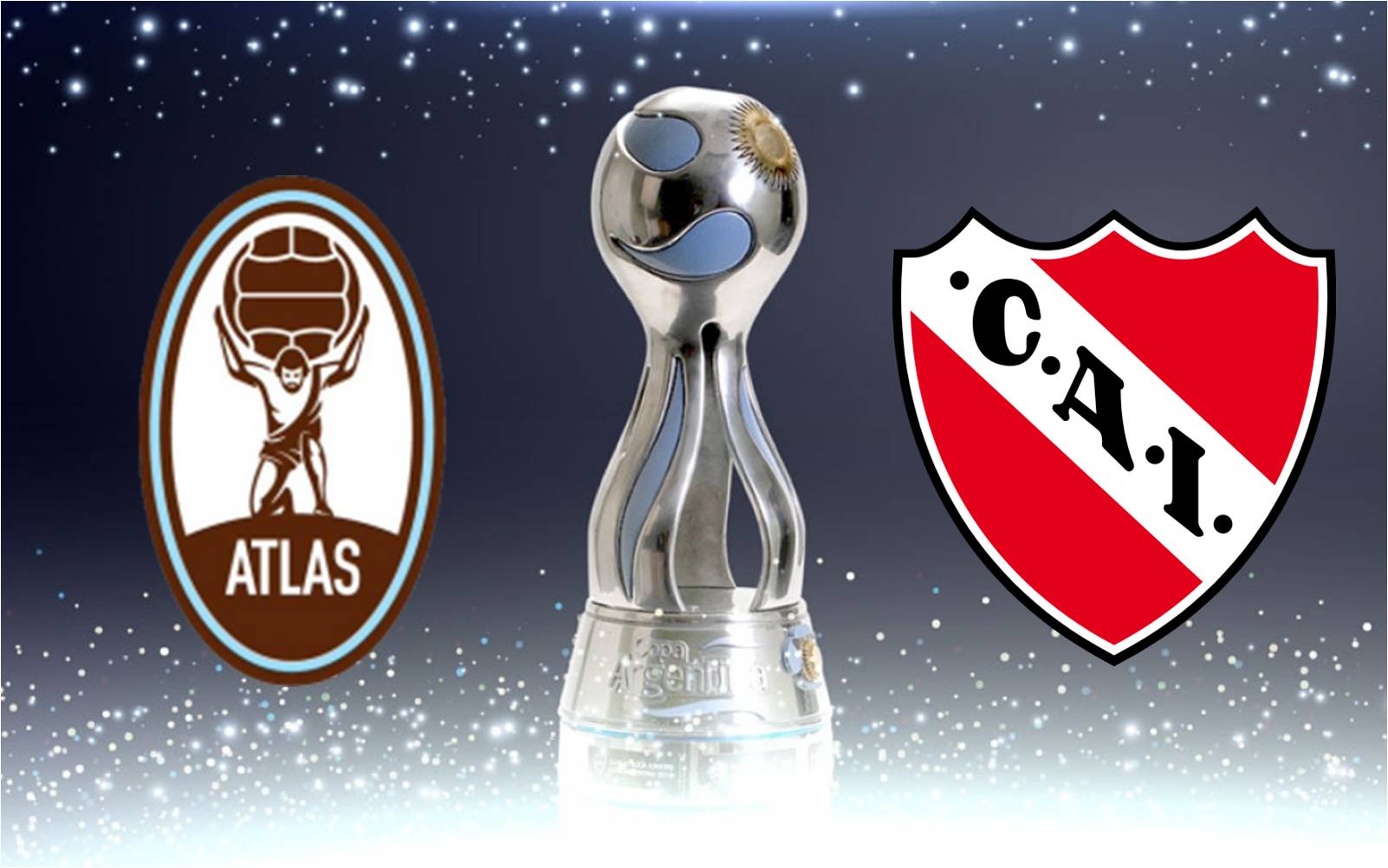Se modificó la sede para Atlas-Independiente por la Copa Argentina