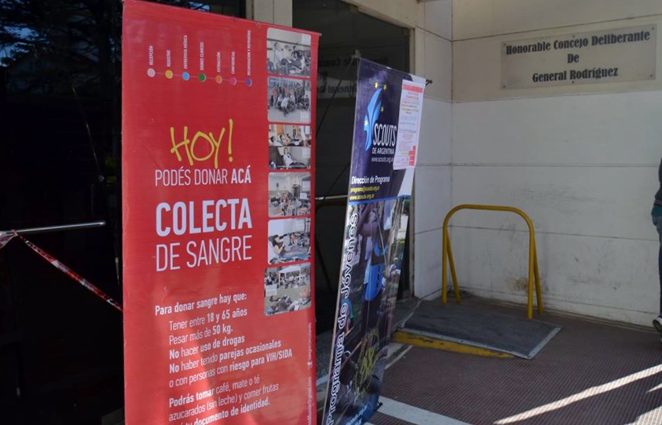 Nueva colecta de sangre y será para el Hospital Vicente López y Planes