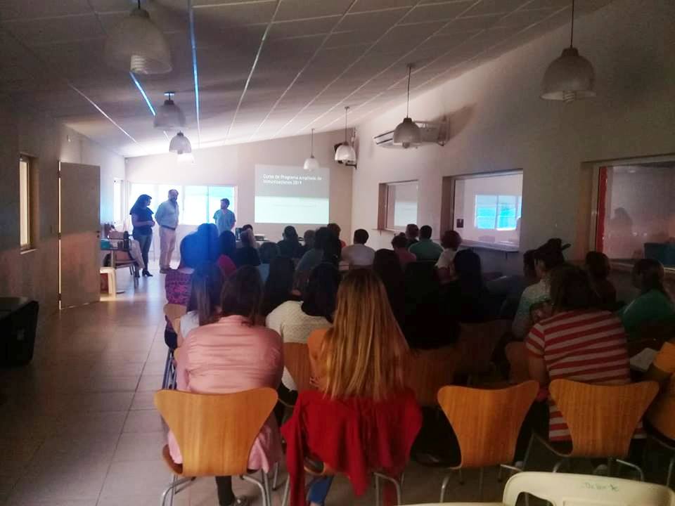 Comenzó un programa de capacitación para trabajadores de la salud pública