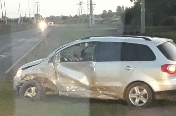 Dos autos chocaron sobre la Ruta 28