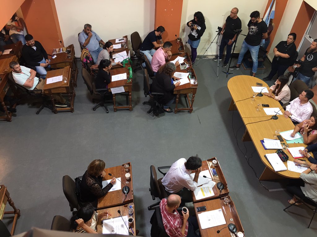 HCD: la oposición logró aprobar un repudio al Intendente en el 8M