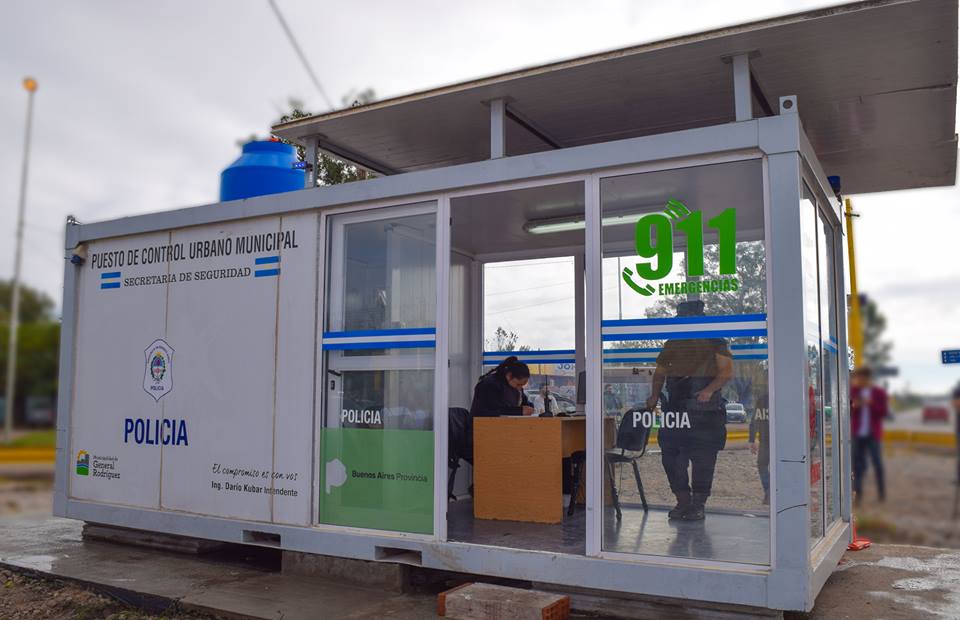 Se inauguró un nuevo puesto policial en el cruce Las Latas