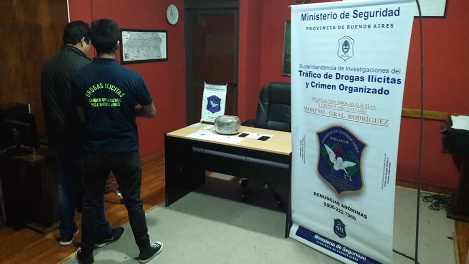 Llevaba una horma de marihuana en la mochila para distribuirla en Rodríguez y la región