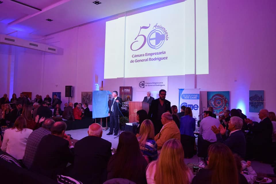 50º aniversario de la Cámara Empresaria de Gral. Rodríguez