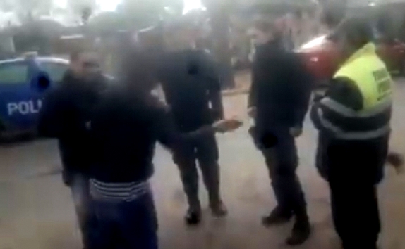 "Por borracho": El video del cruce entre el Director de Tránsito y un chofer alcoholizado