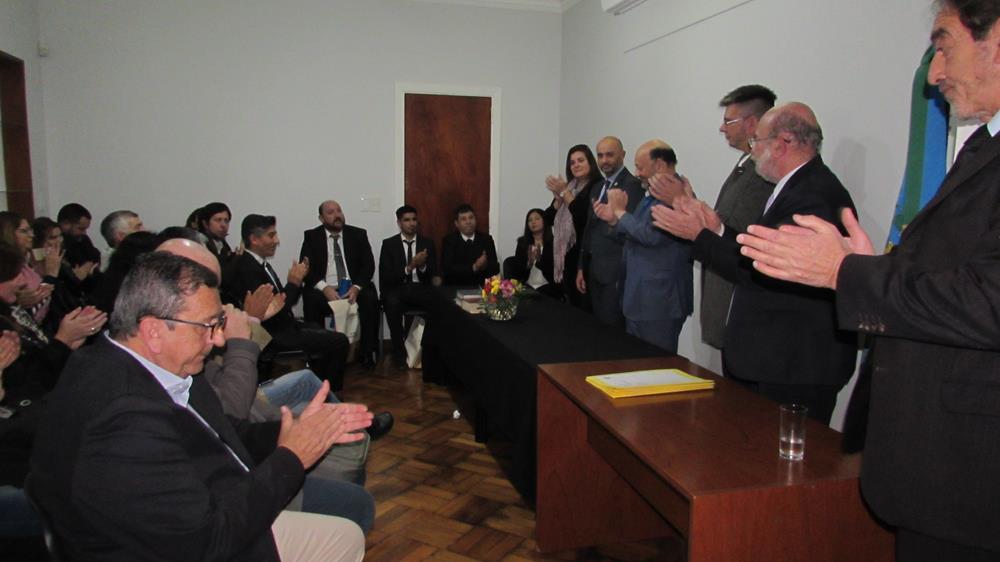 Se llevó a cabo la primera jura de matriculados en la sede local del CAMGR