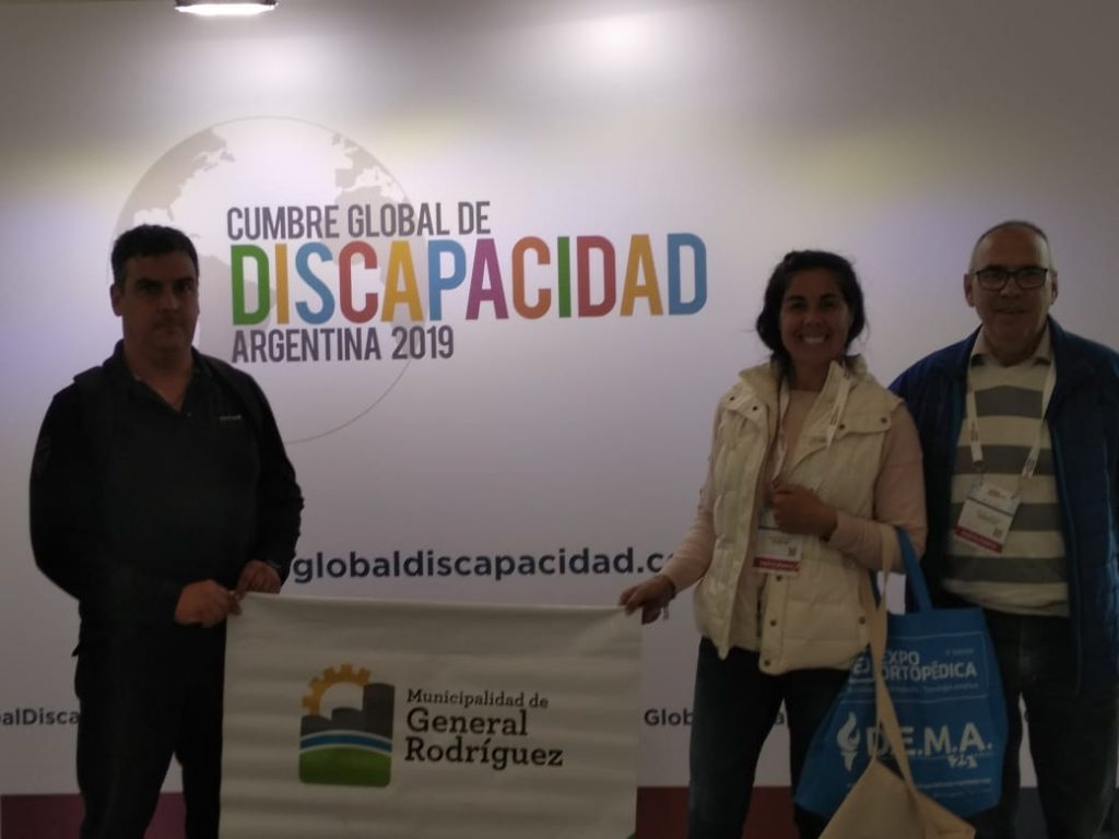 Gral. Rodríguez dijo presente en la 2ª Cumbre Global de Discapacidad