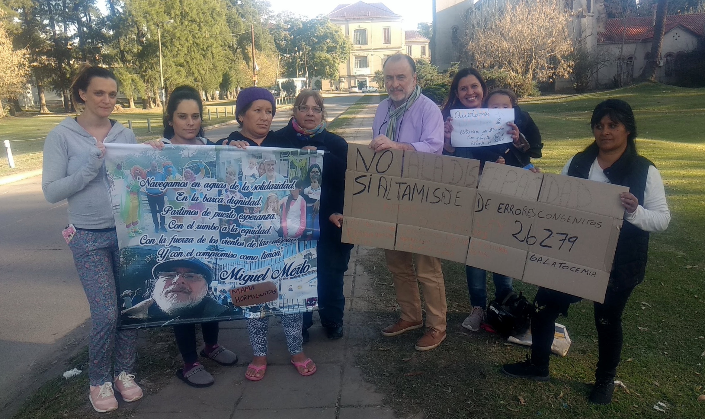 El Dr. Merlo reclama por falta de reactivos para controles obligatorios de recién nacidos en el HVLyP