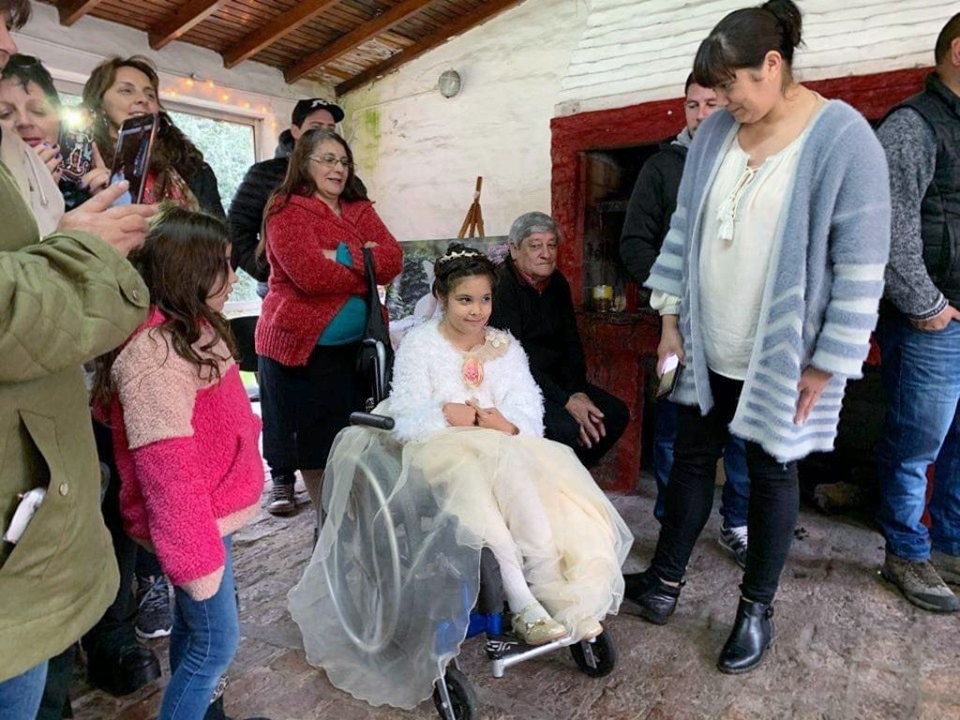 Maite y una linda sorpresa para su cumpleaños