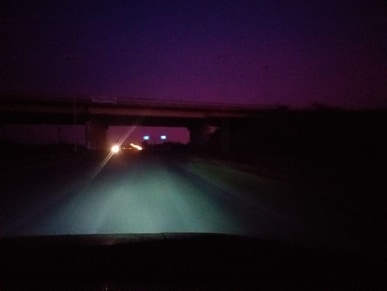 Vecino pide mantenimiento y mayor iluminación en las inmediaciones del puente de Ruta 6