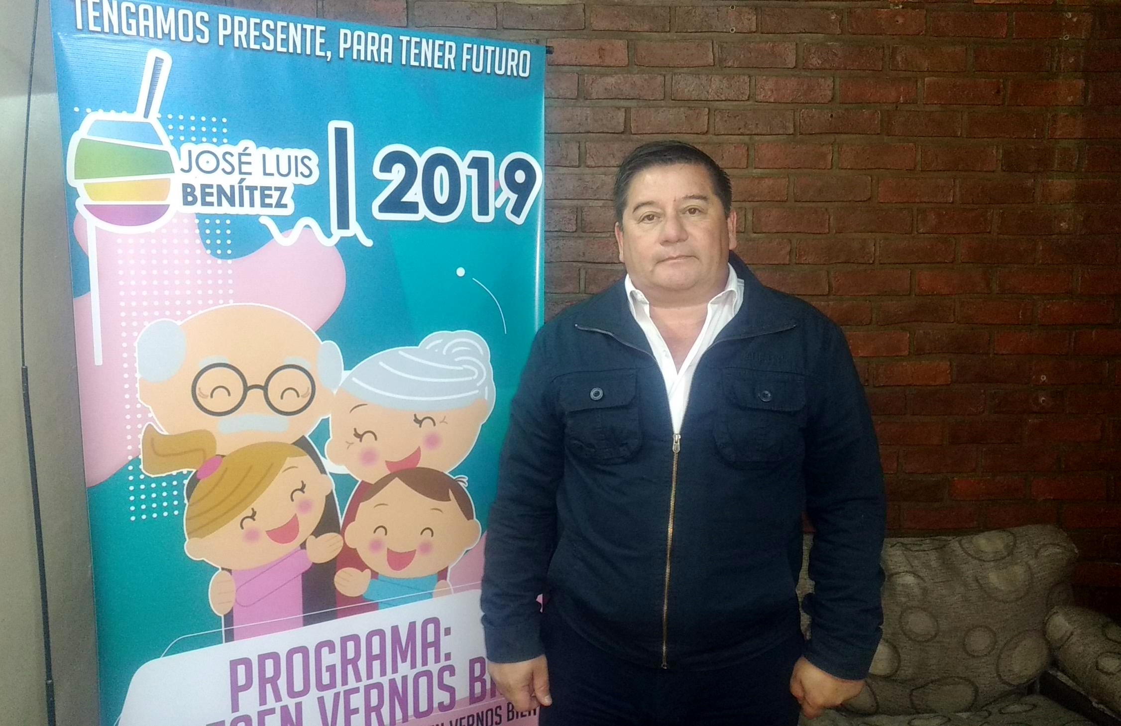 José Luis Benítez: "Voy a tender un puente para construir con los que piensan distinto"