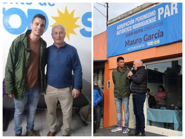 Mauro García reafirma sus acuerdos con Carmelo Maslowski y Sergio Maffía