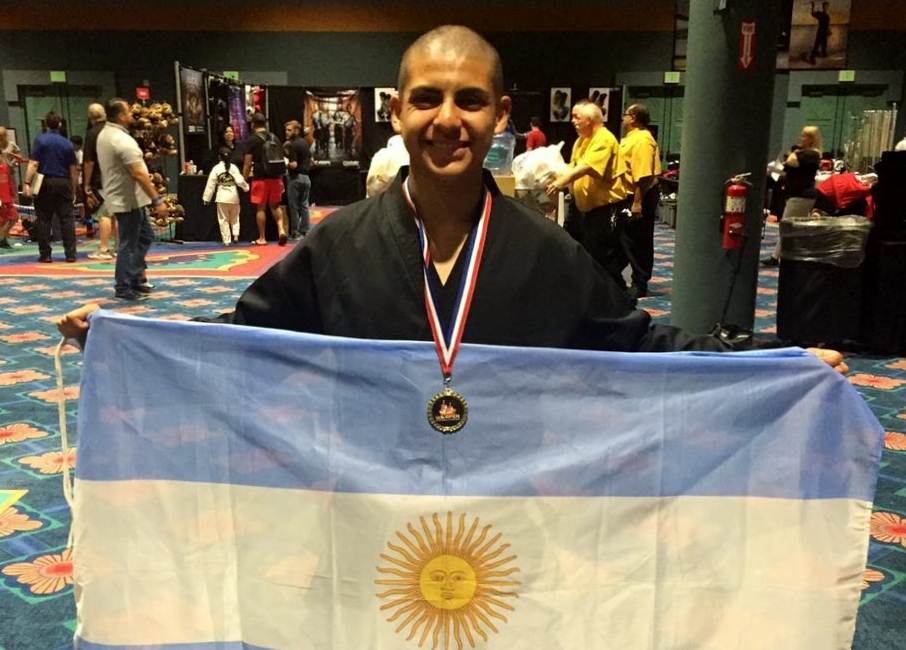 Un artista marcial rodriguense brilló en una gira internacional en Estados Unidos