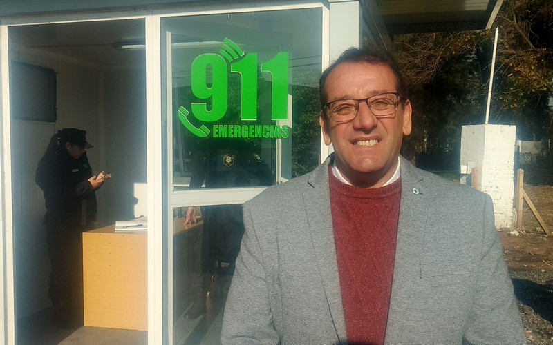 Sergio Fernández explicó cómo funcionará el puesto de control policial del Polideportivo