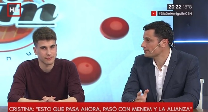 Mauro García en C5N: 