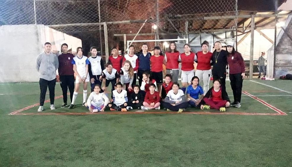 Una escuelita de fútbol femenino que apunta a ser un semillero en Rodríguez
