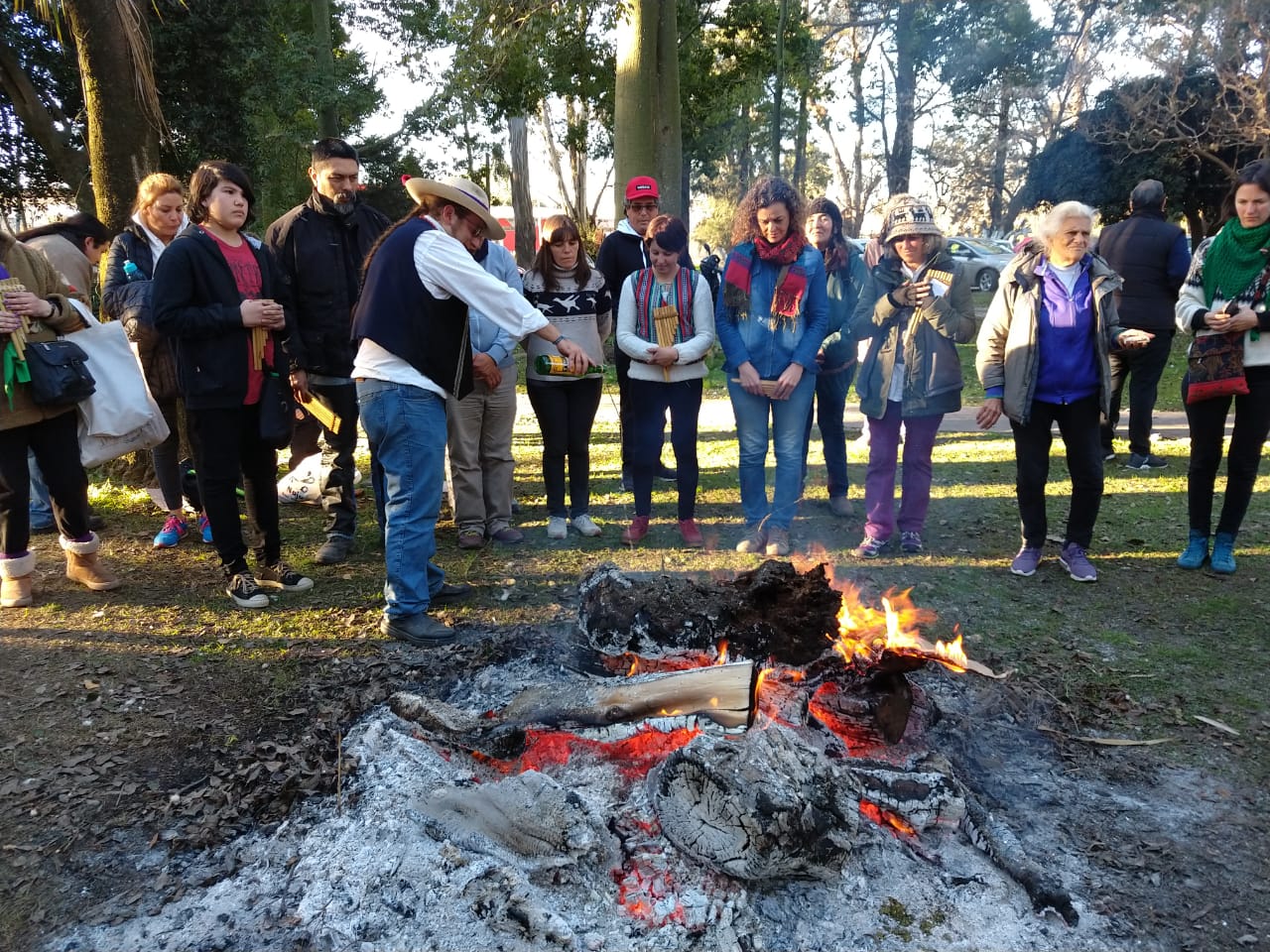 Por sexto año consecutivo, se realizó un culto a la Pachamama en Gral. Rodríguez