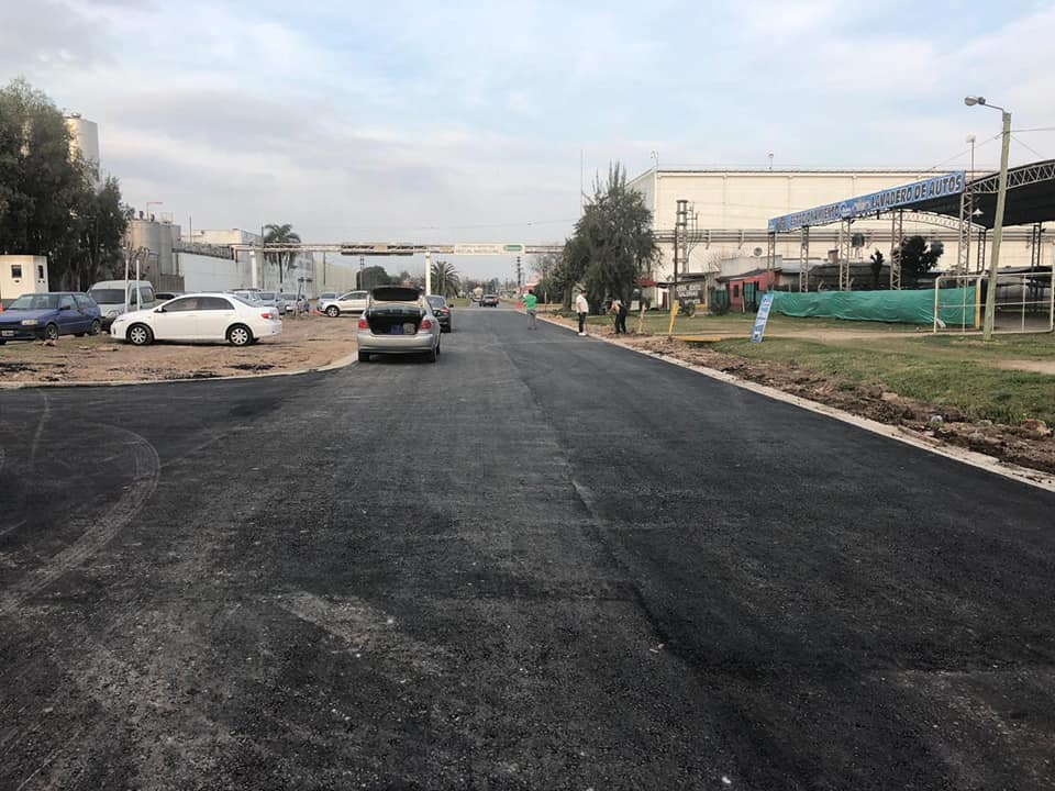 Los Viveros espera la culminación de la obra cloacal y de pavimentación