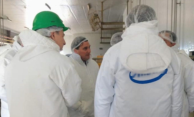 El Intendente anunció que una empresa local exportará parte de su producción