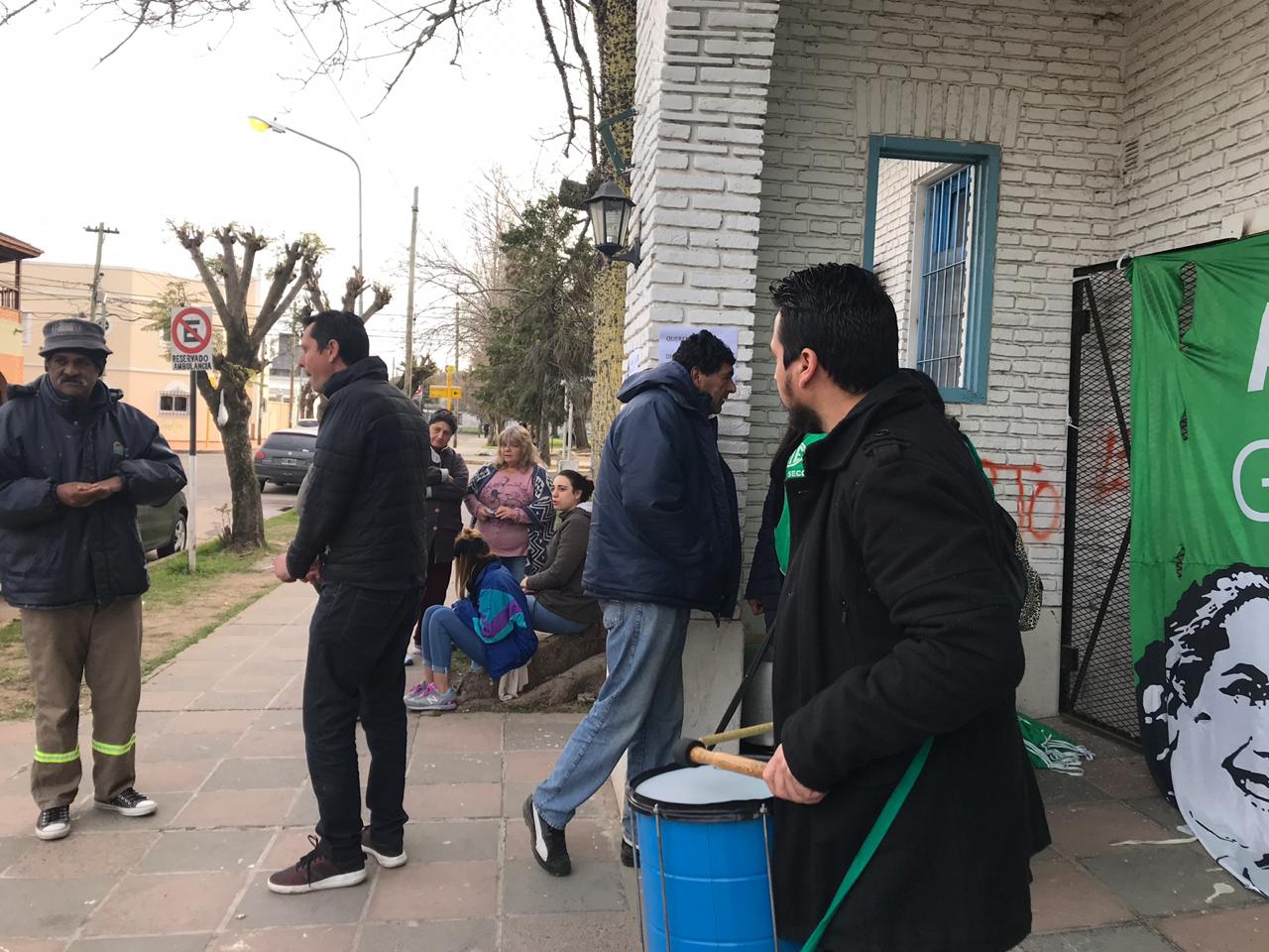 ATE realizó una asamblea con reclamos por las instalaciones de Desarrollo Social