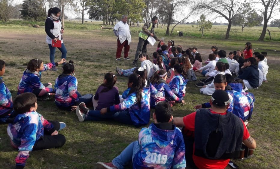 La Cooperativa Rodríguez Sustentable realizó charlas de reciclado en tres escuelas