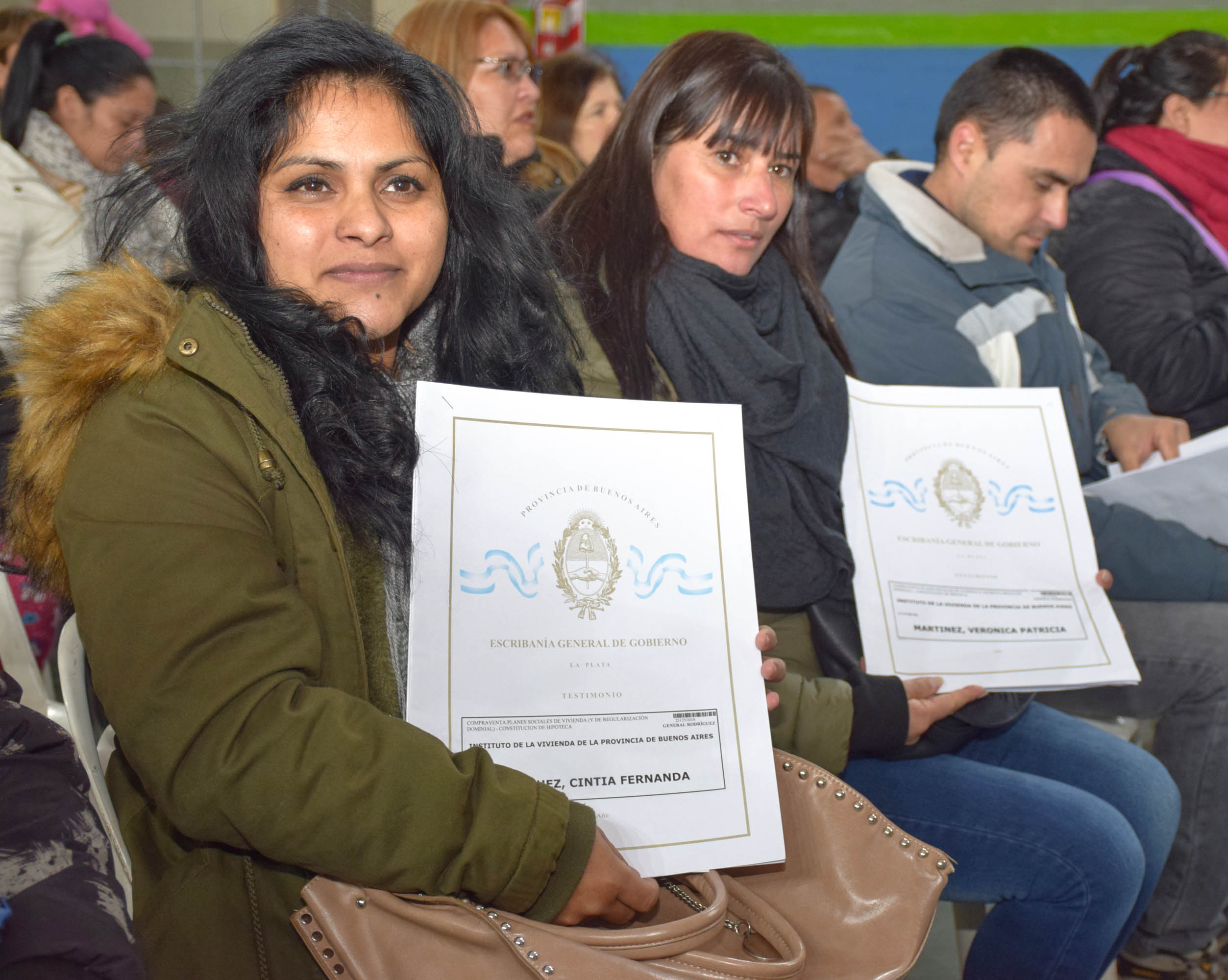 Se realizó una nueva entrega de escrituras dominiales