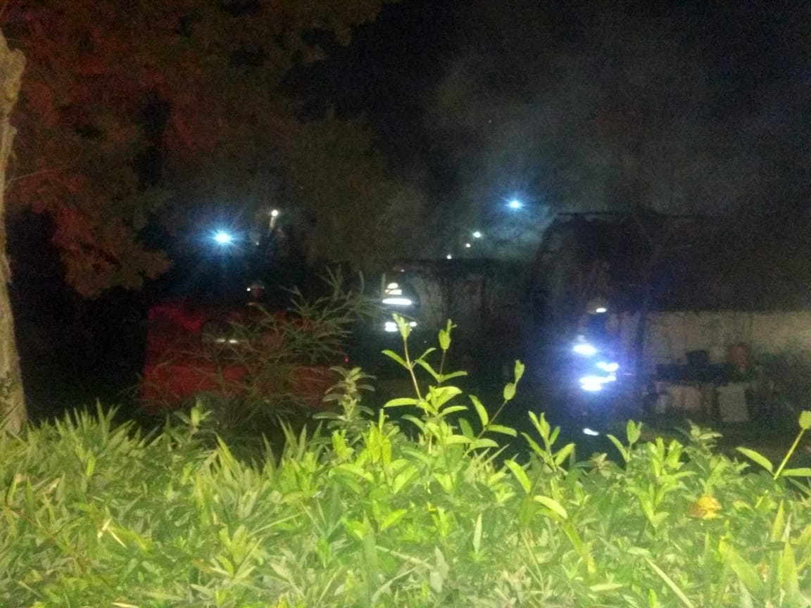 Tragedia en un incendio a metros de la Colectora Norte