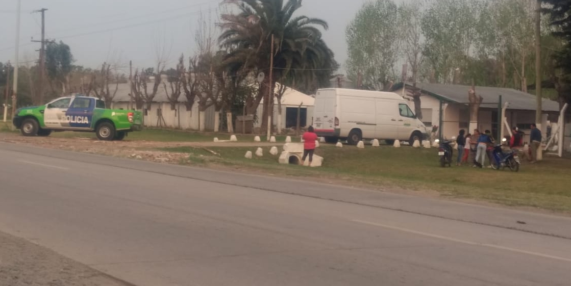 Tragedia en una granja de pollos del barrio Mi Rincón